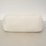 【6kd3365】シャネル トートバッグ レザー ホワイト ゴールド金具【中古】レディース