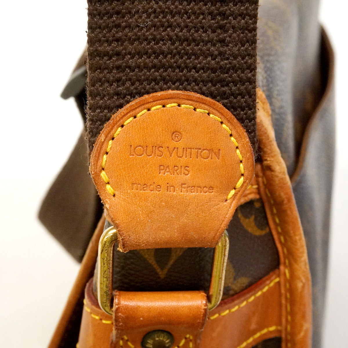 【6kd3371】ルイヴィトン ショルダーバッグ モノグラム ジベシエールGM M42249 ブラウン【中古】レディース