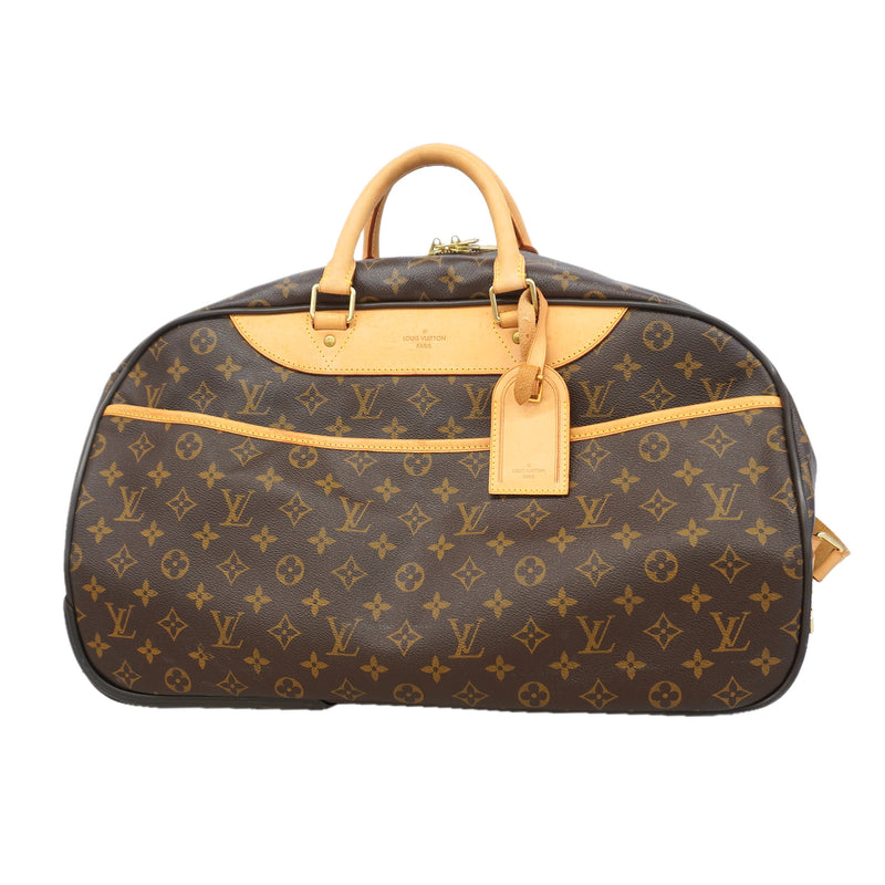 【6kd3378】ルイヴィトン キャリーバッグ モノグラム エオール50 M23204 ブラウン【中古】メンズ レディース ユニセックス