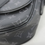 【6kd3383】ルイヴィトン ショルダーバッグ モノグラム・エクリプス モンスリメッセンジャーPM M12519 ブラック【中古】メンズ