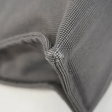 【6kd3388】エルメス トートバッグ エールラインMM ナイロン グレー シルバー金具【中古】レディース