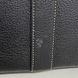 【6kd3402】エルメス トートバッグ ガーデンパーティTPM トワルアッシュ ブラック シルバー金具 □J刻印 2wayバッグ【中古】レディース
