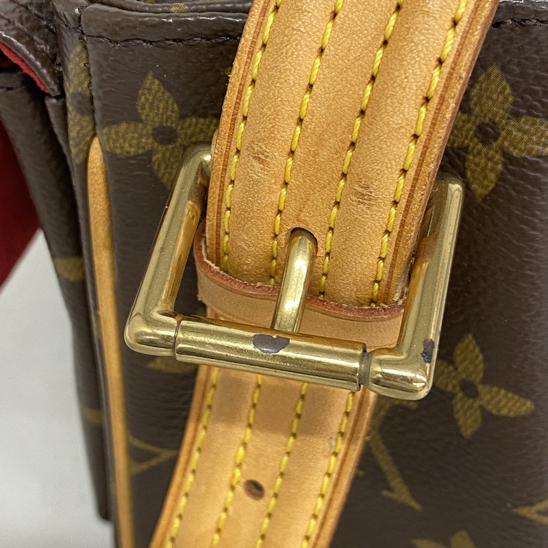 【6kd3408】ルイヴィトン ショルダーバッグ モノグラム ヴィバシテMM M51164 ブラウン【中古】レディース