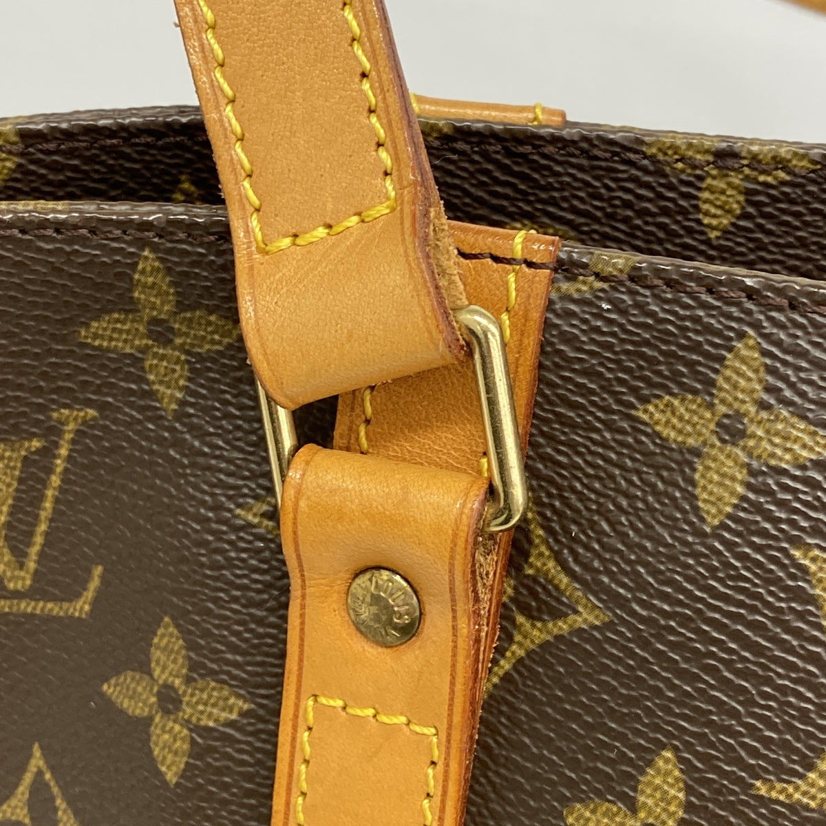 【6kd3411】ルイヴィトン ショルダーバッグ モノグラム サックショッピング M51108 ブラウン【中古】レディース