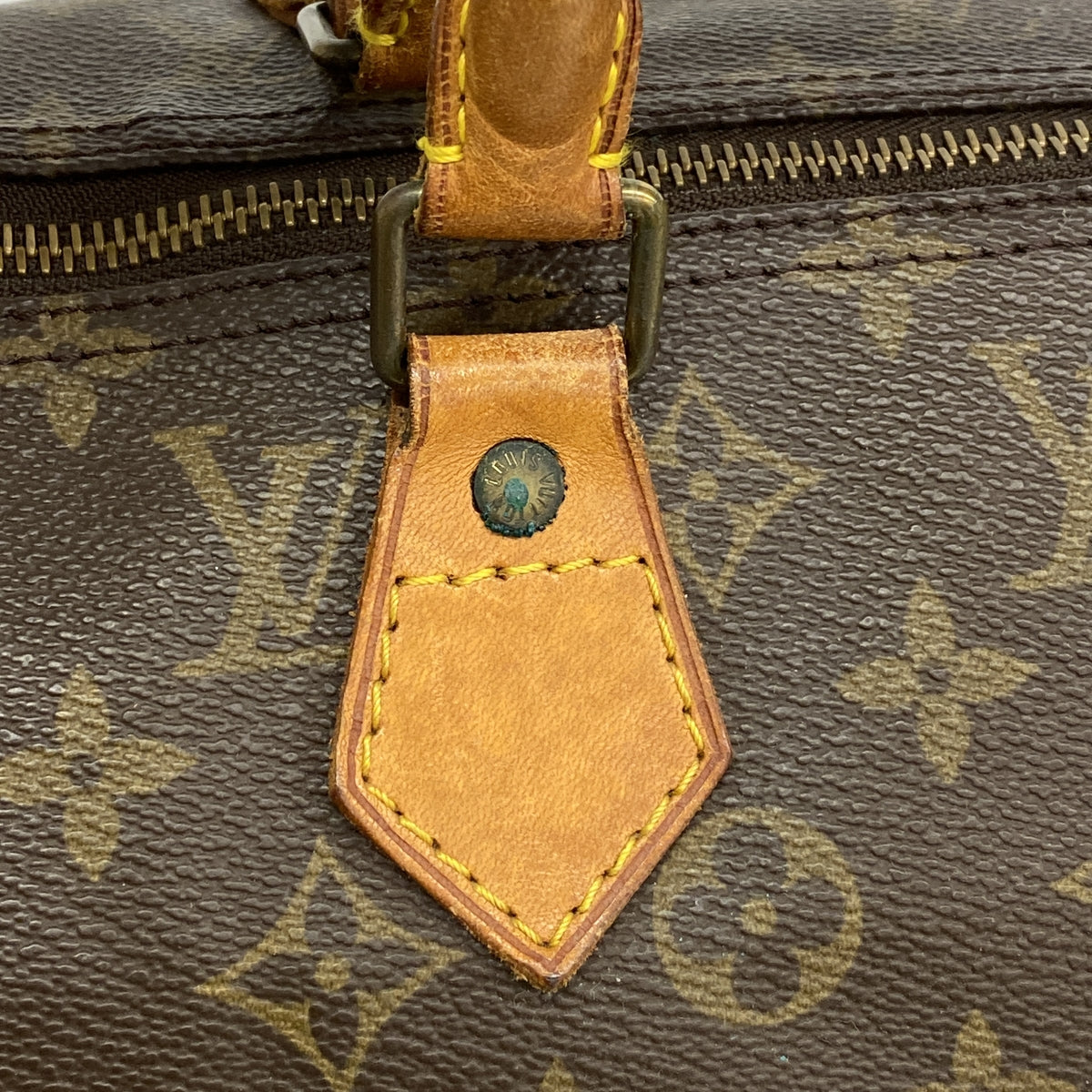 【6kd3412】ルイヴィトン ハンドバッグ モノグラム スピーディ40 M41106 ブラウン【中古】レディース
