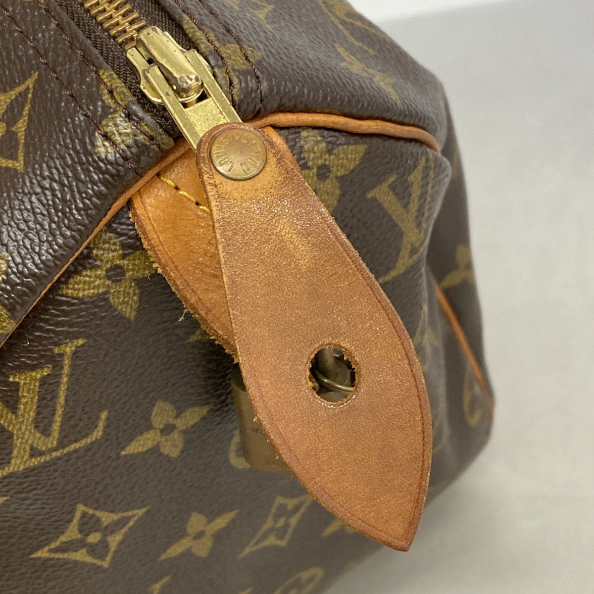 【6kd3413】ルイヴィトン ハンドバッグ モノグラム スピーディ30 M41108 ブラウン【中古】レディース