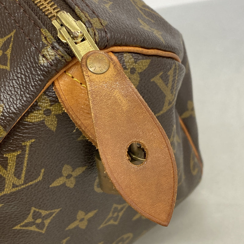 【6kd3413】ルイヴィトン ハンドバッグ モノグラム スピーディ30 M41108 ブラウン【中古】レディース