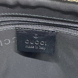 【6kd3418】グッチ ハンドバッグ バンブー 002 1010 ナイロンキャンバス カーキ シルバー金具【中古】レディース