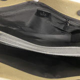 【6kd3418】グッチ ハンドバッグ バンブー 002 1010 ナイロンキャンバス カーキ シルバー金具【中古】レディース
