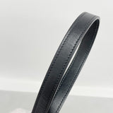 【6kd3423】グッチ ショルダーバッグ GGマーモント 447632 レザー ブラック ゴールド金具【中古】レディース