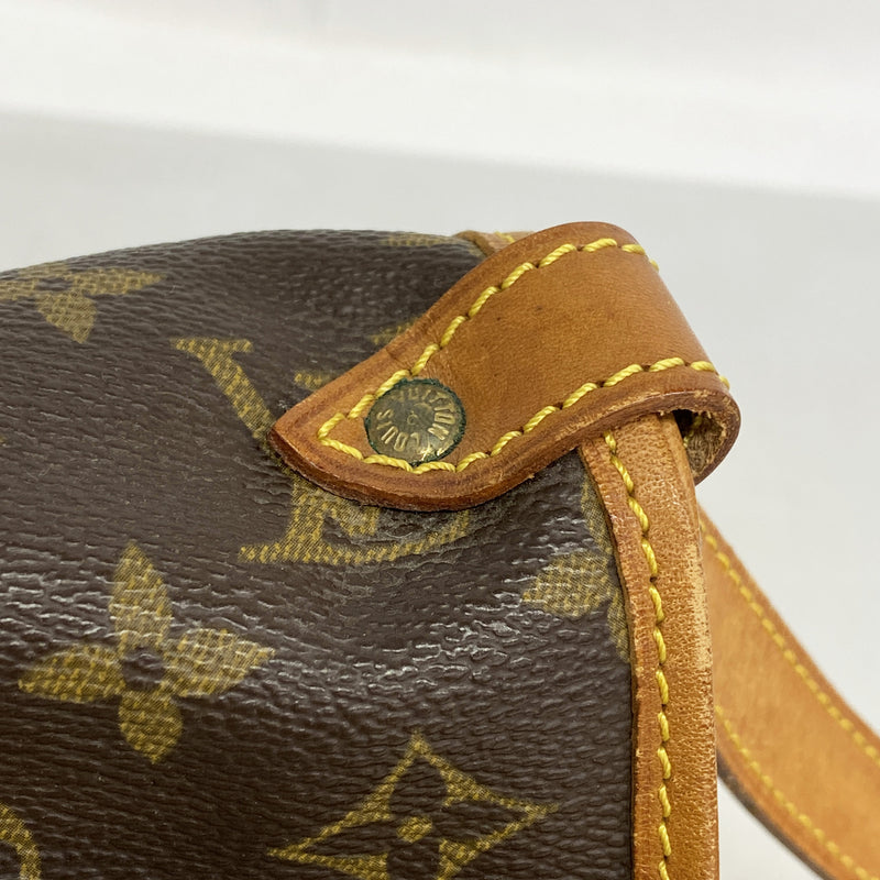 【6kd3427】ルイヴィトン ショルダーバッグ モノグラム ソミュール30 M42256 ブラウン【中古】レディース