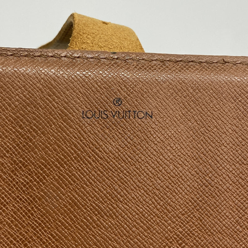 【6kd3429】ルイヴィトン ショルダーバッグ モノグラム カルトシエールGM M51252 ブラウン【中古】レディース