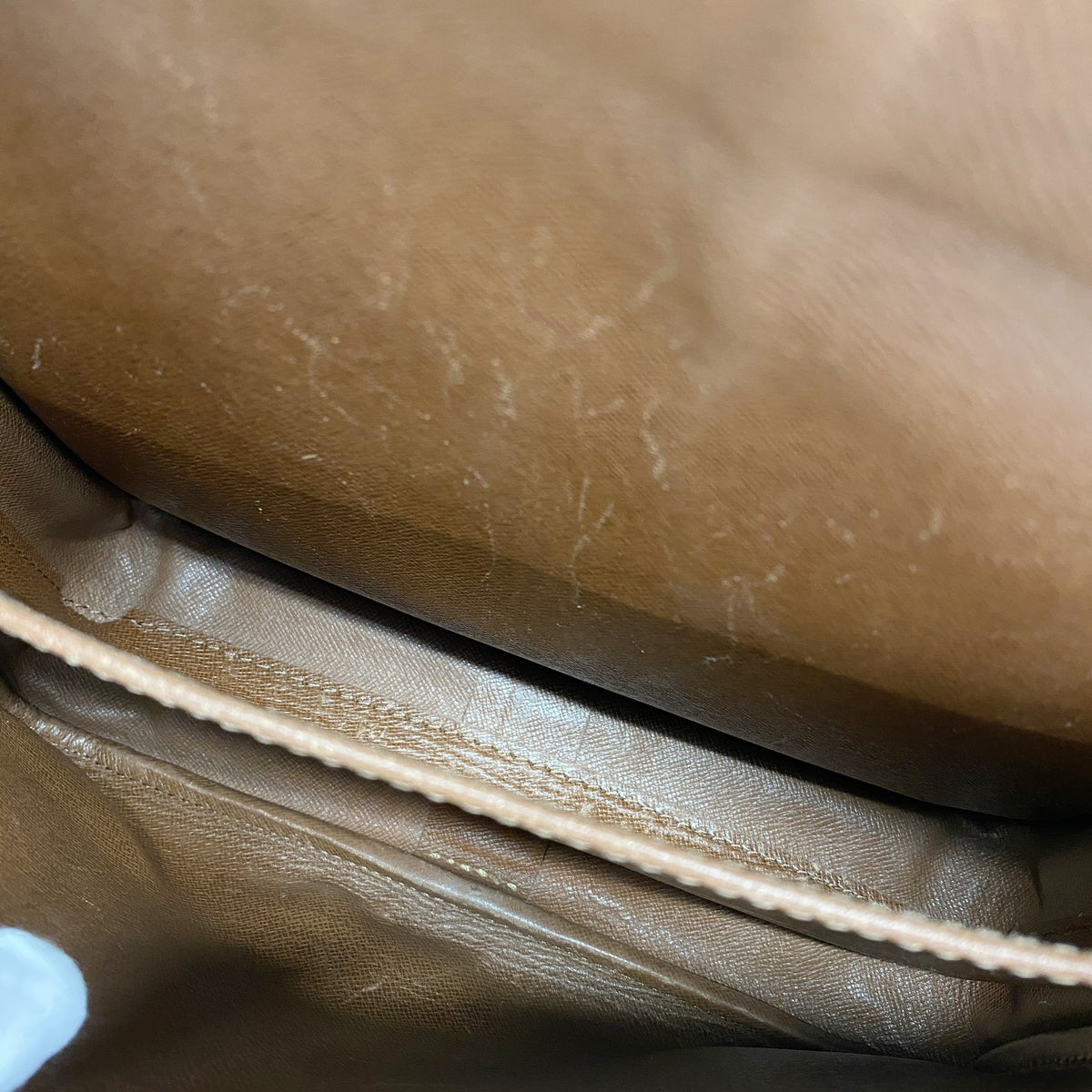 【6kd3429】ルイヴィトン ショルダーバッグ モノグラム カルトシエールGM M51252 ブラウン【中古】レディース