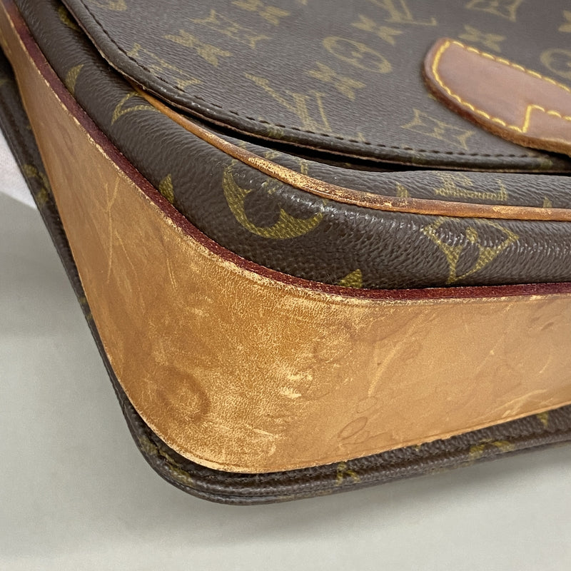 【6kd3429】ルイヴィトン ショルダーバッグ モノグラム カルトシエールGM M51252 ブラウン【中古】レディース