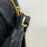 【6kd3431】グッチ ショルダーバッグ ブロンディ 742360 レザー ブラック ゴールド金具【中古】レディース