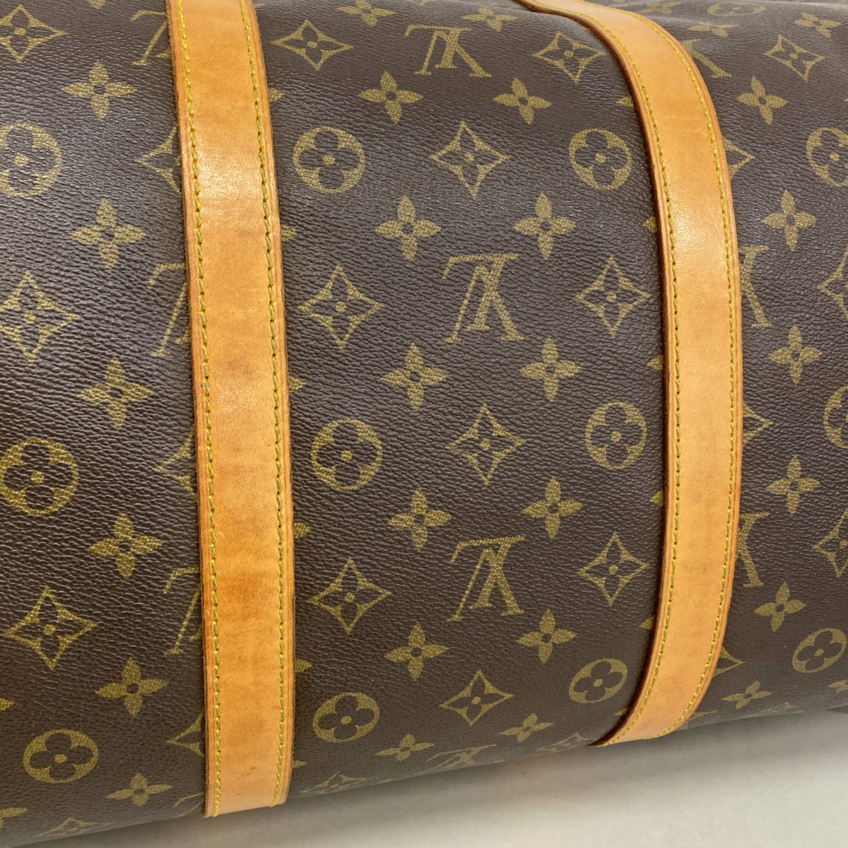 【6kd3441】ルイヴィトン ボストンバッグ モノグラム キーポル55 M41424 ブラウン【中古】メンズ レディース ユニセックス