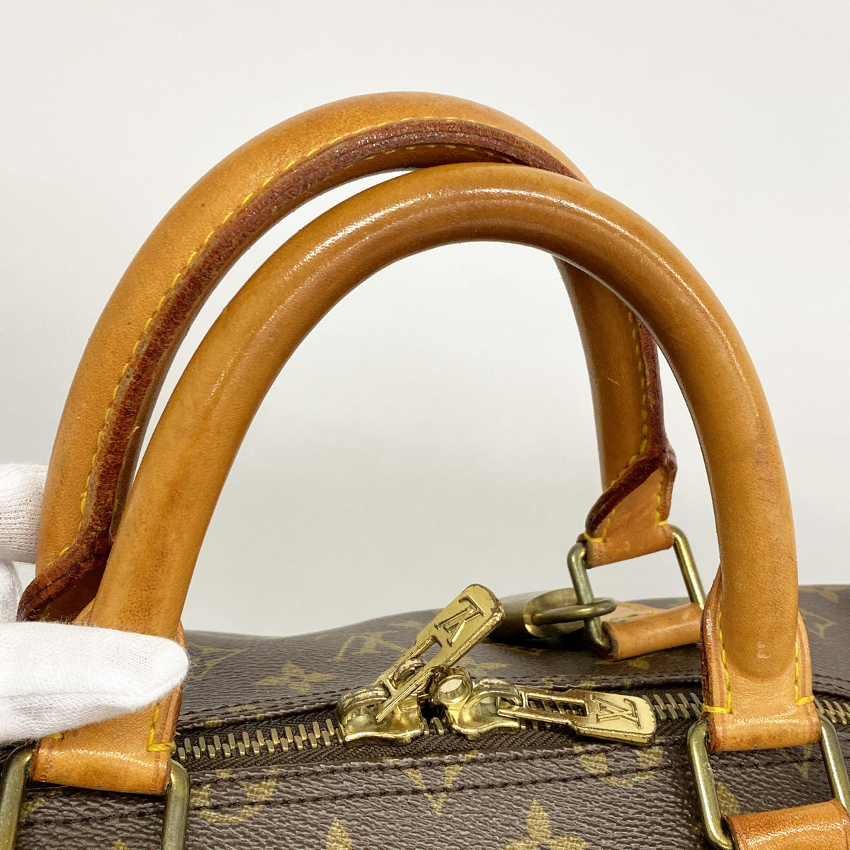 【6kd3441】ルイヴィトン ボストンバッグ モノグラム キーポル55 M41424 ブラウン【中古】メンズ レディース ユニセックス