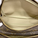 【6kd3442】ルイヴィトン ショルダーバッグ モノグラム リポータ―PM M45254 ブラウン【中古】レディース