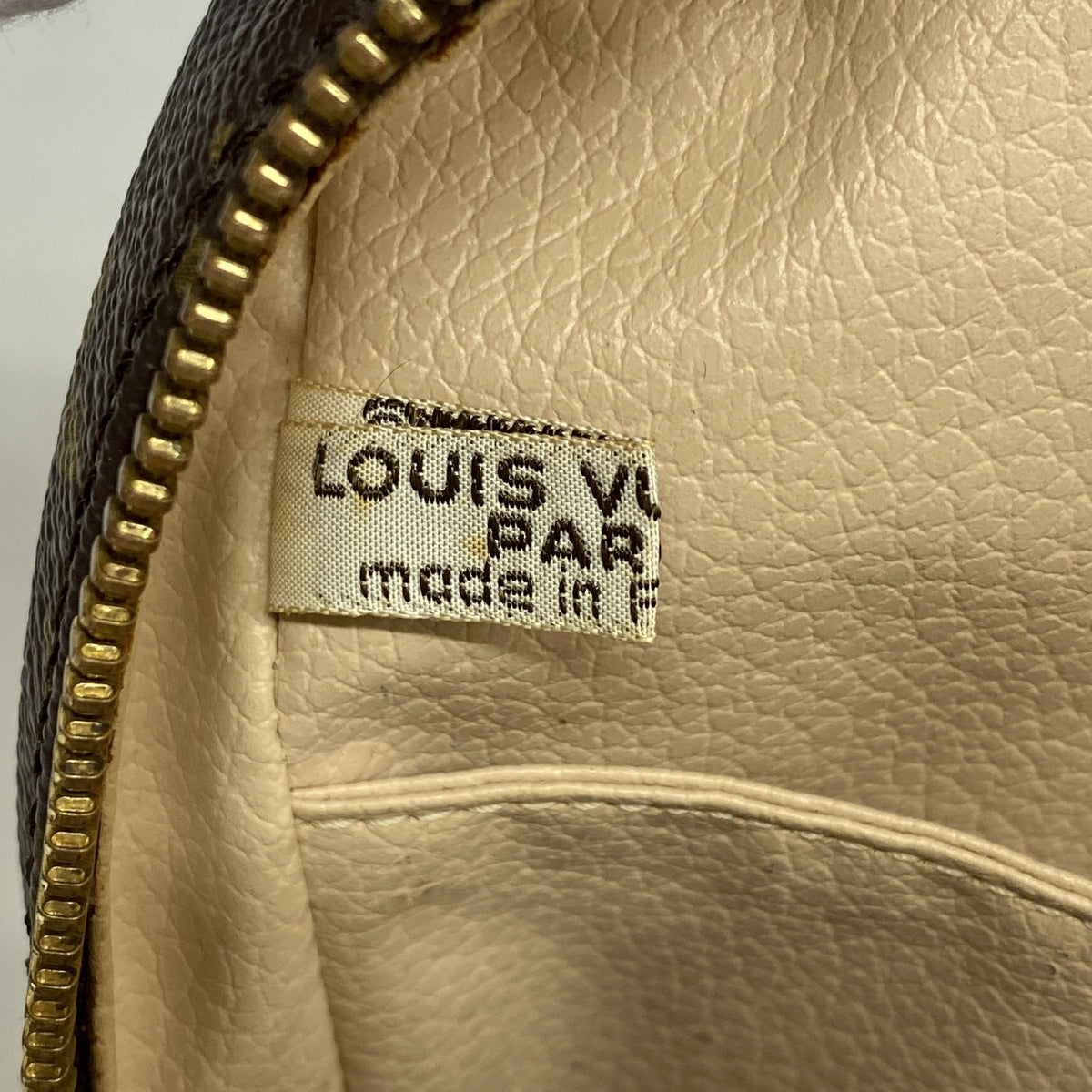 【6kd3443】ルイヴィトン ポーチ モノグラム トゥルーストワレット23 M47524 ブラウン【中古】レディース