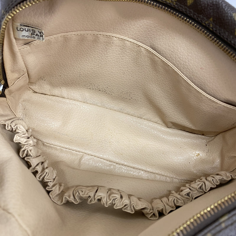 【6kd3443】ルイヴィトン ポーチ モノグラム トゥルーストワレット23 M47524 ブラウン【中古】レディース