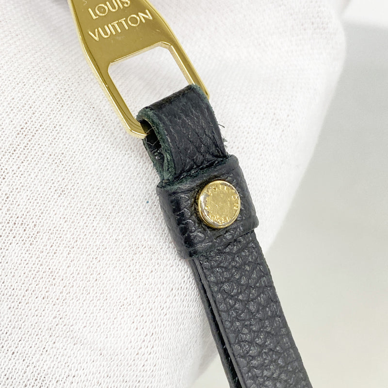 【6kd3448】ルイヴィトン 長財布 モノグラム・アンプラント ジッピーウォレット M61864 ノワール【中古】メンズ レディース ユニセックス
