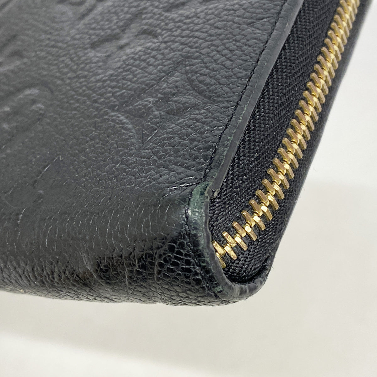 【6kd3448】ルイヴィトン 長財布 モノグラム・アンプラント ジッピーウォレット M61864 ノワール【中古】メンズ レディース ユニセックス