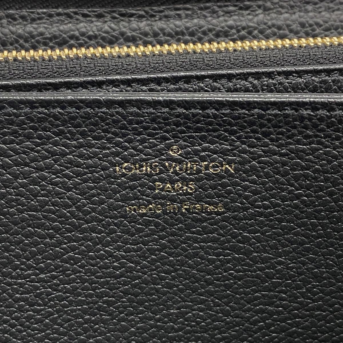 【6kd3448】ルイヴィトン 長財布 モノグラム・アンプラント ジッピーウォレット M61864 ノワール【中古】メンズ レディース ユニセックス