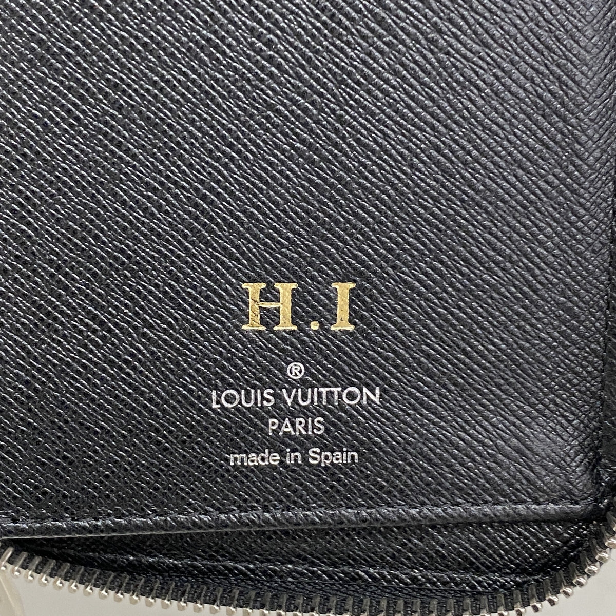 【6kd3449】ルイヴィトン 長財布 ダミエ・グラフィット ジッピーウォレットヴェルティカル N63095 ブラック【中古】メンズ
