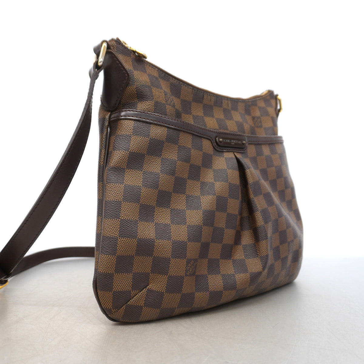 【6kd3456】ルイヴィトン ショルダーバッグ ダミエ ブルームズベリPM N42251 エベヌ【中古】レディース