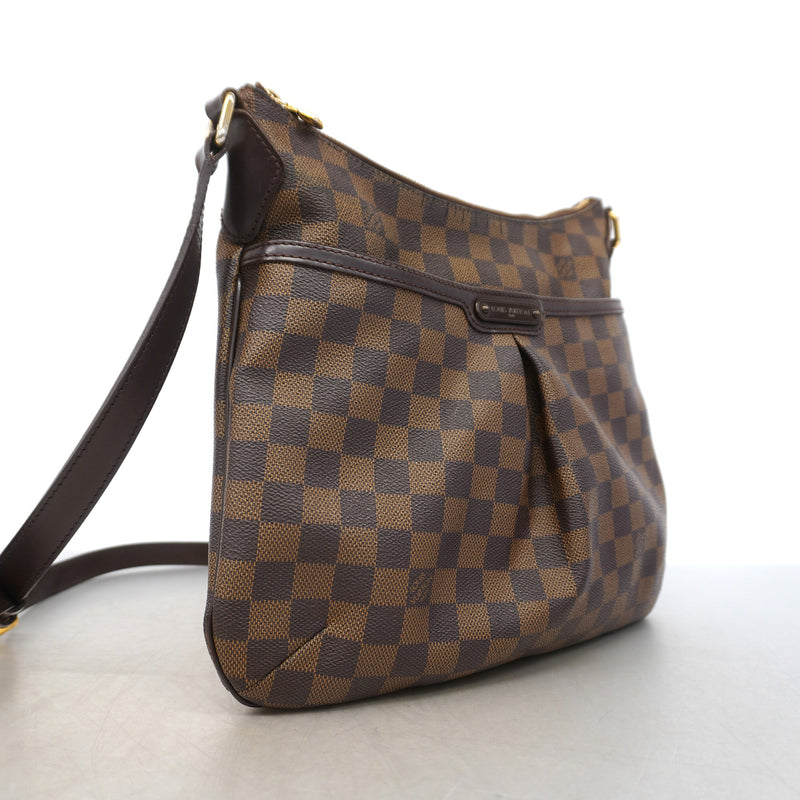 【6kd3456】ルイヴィトン ショルダーバッグ ダミエ ブルームズベリPM N42251 エベヌ【中古】レディース