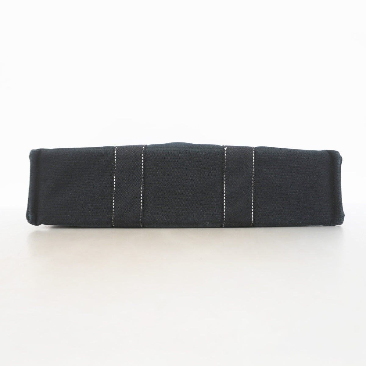 【6kd3459】エルメス トートバッグ ドーヴィルMM キャンバス ブラック シルバー金具【中古】メンズ レディース ユニセックス