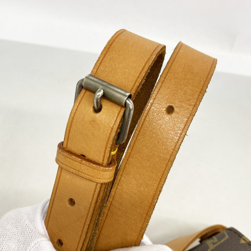 【6kd3463】ルイヴィトン ショルダーバッグ モノグラム カルトシエールGM M51252 ブラウン【中古】レディース