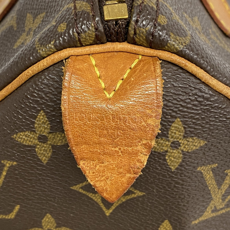 【6kd3466】ルイヴィトン ハンドバッグ モノグラム スピーディ25 M41109 ブラウン【中古】レディース