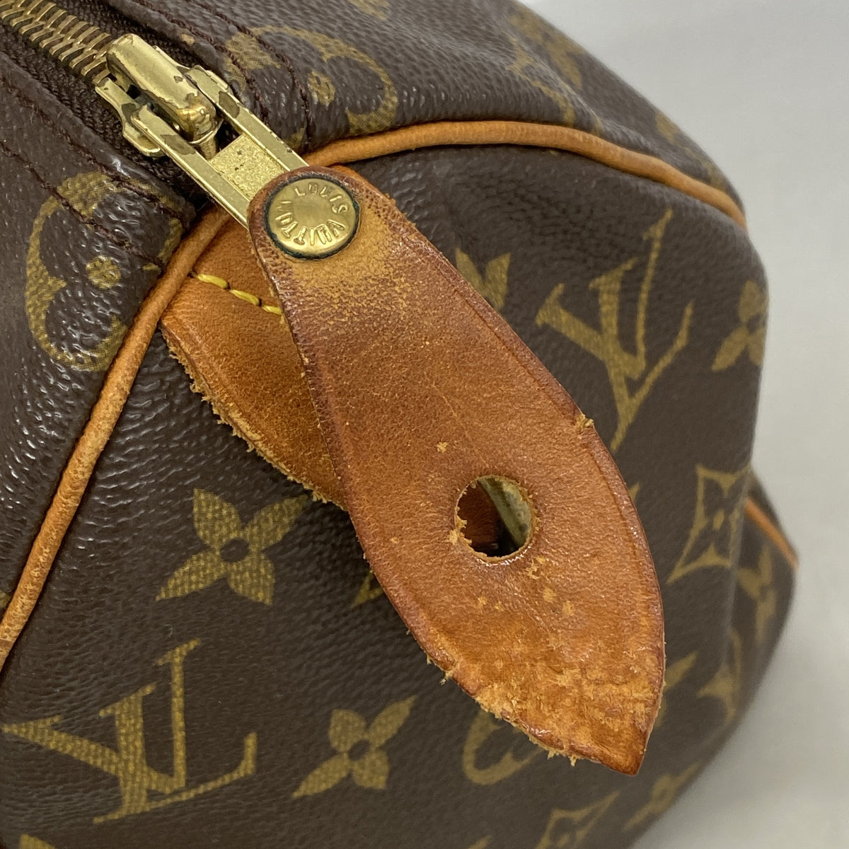 【6kd3466】ルイヴィトン ハンドバッグ モノグラム スピーディ25 M41109 ブラウン【中古】レディース