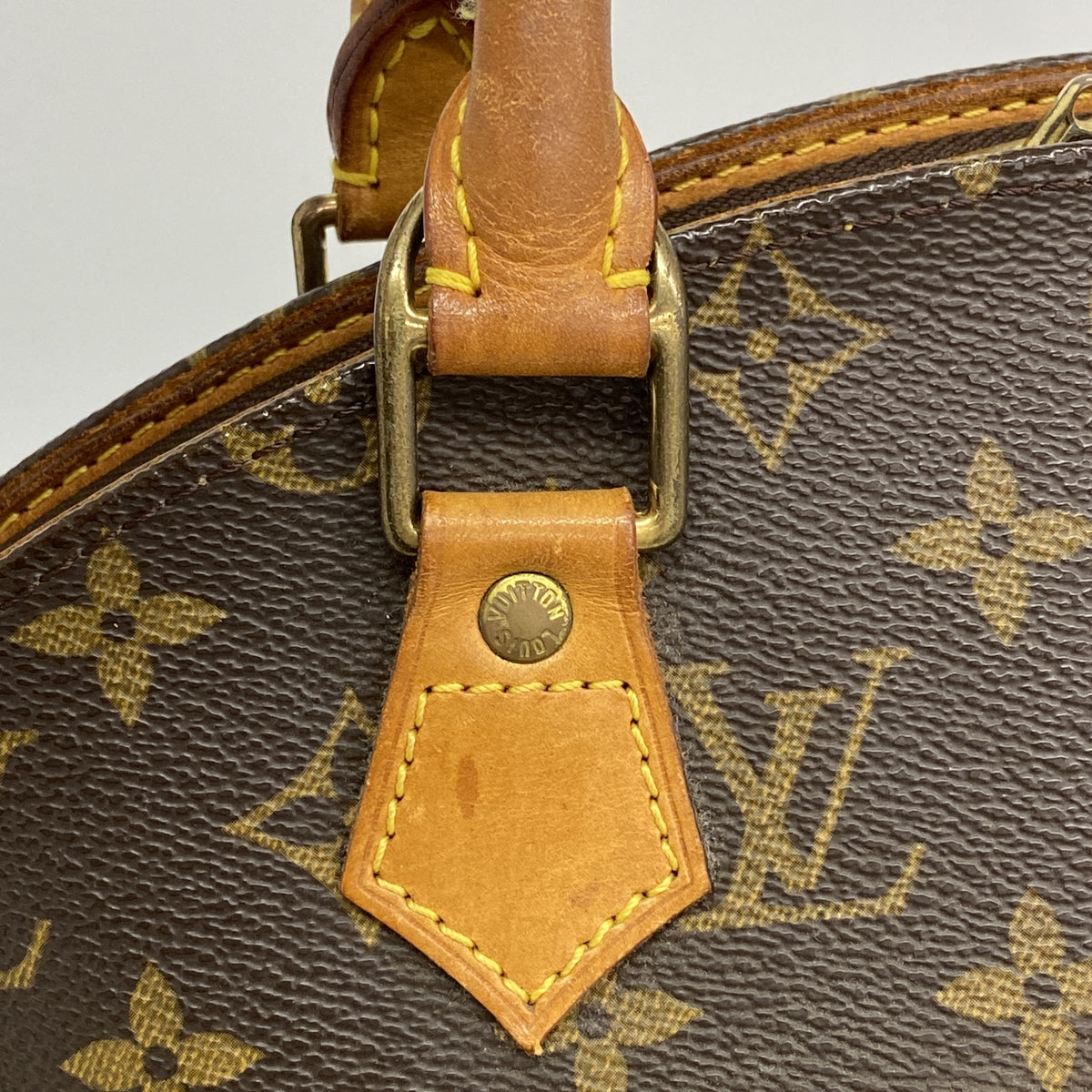 【6kd3471】ルイヴィトン ハンドバッグ モノグラム エリプスMM M51126 ブラウン【中古】レディース