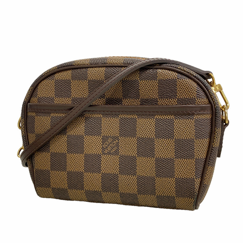 【6kd3473】ルイヴィトン ショルダーバッグ ダミエ ポシェットイパネマ N51296 エベヌ【中古】レディース