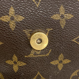 【6kd3476】ルイヴィトン ショルダーバッグ モノグラム ミュゼットタンゴショートストラップ M51257 ブラウン【中古】レディース