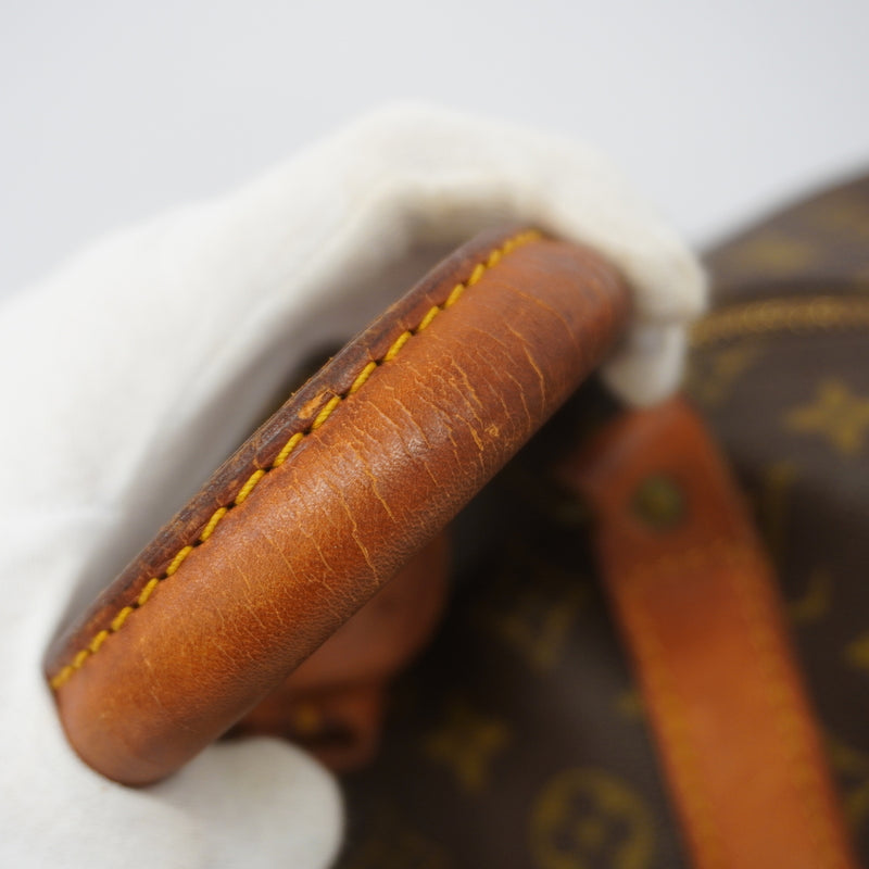 【6kd3485】ルイヴィトン ボストンバッグ モノグラム キーポル55 M41424 ブラウン【中古】メンズ レディース ユニセックス