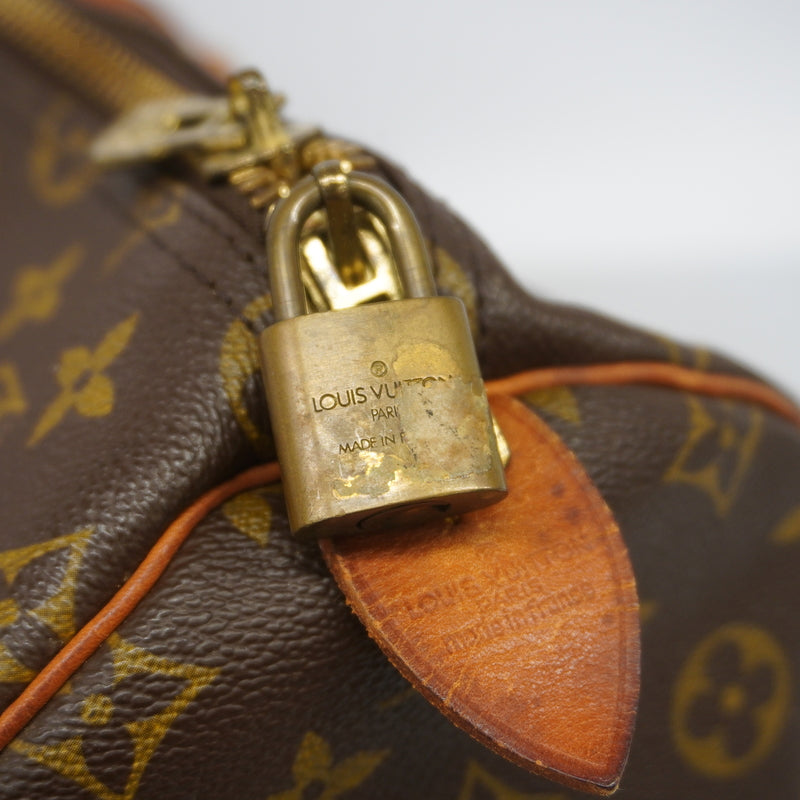 【6kd3485】ルイヴィトン ボストンバッグ モノグラム キーポル55 M41424 ブラウン【中古】メンズ レディース ユニセックス