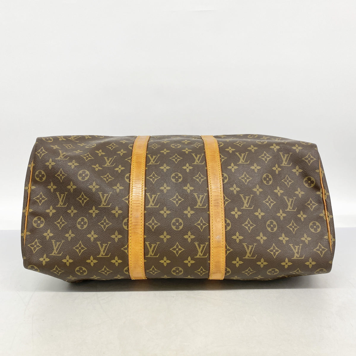 【6kd3493】ルイヴィトン ボストンバッグ モノグラム キーポル50 M41426 ブラウン【中古】メンズ レディース ユニセックス