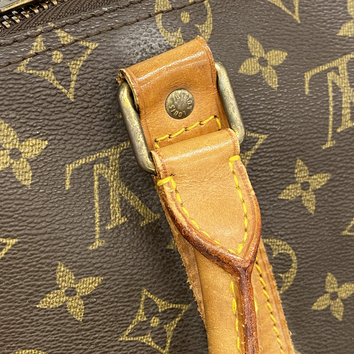 【6kd3493】ルイヴィトン ボストンバッグ モノグラム キーポル50 M41426 ブラウン【中古】メンズ レディース ユニセックス