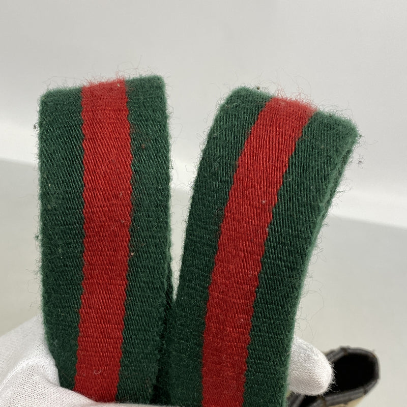【6kd3500】グッチ トートバッグ GGキャンバス 145810 キャンバス ブラウン シルバー金具【中古】レディース