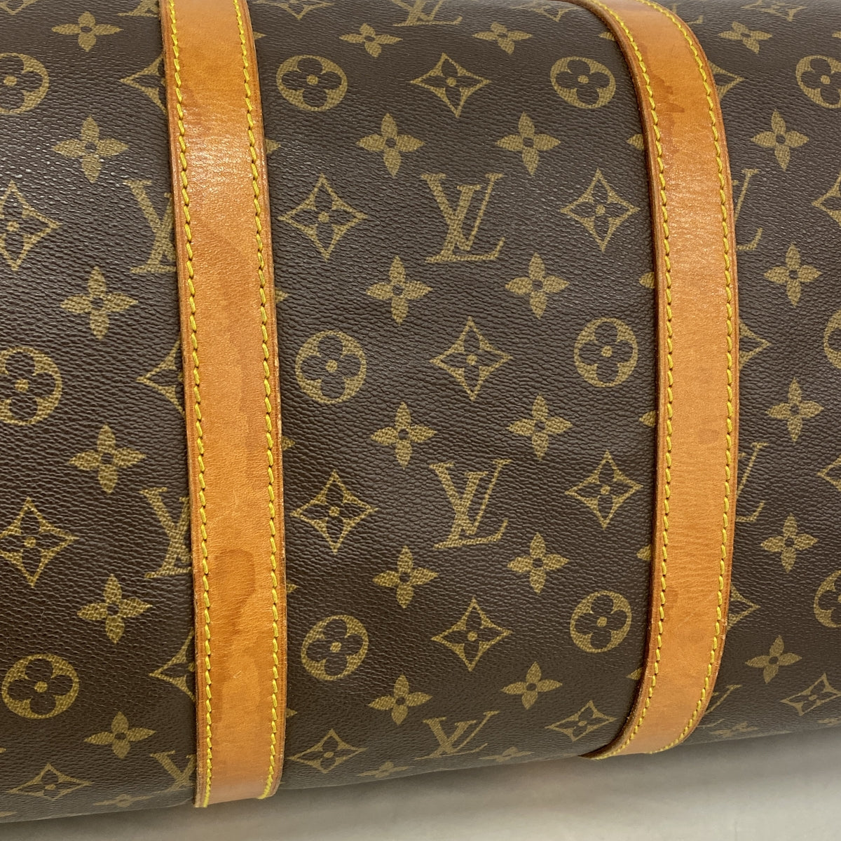 【6kd3502】ルイヴィトン ボストンバッグ モノグラム キーポル55 M41424 ブラウン【中古】メンズ レディース ユニセックス