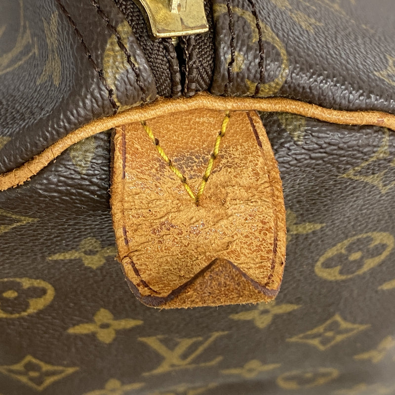 【6kd3502】ルイヴィトン ボストンバッグ モノグラム キーポル55 M41424 ブラウン【中古】メンズ レディース ユニセックス
