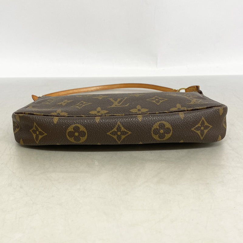 【6kd3503】ルイヴィトン ポーチ モノグラム ポシェットアクセソワール M51980 ブラウン【中古】レディース