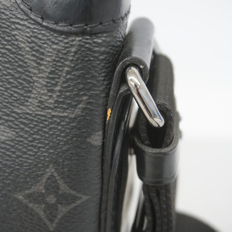 【6kd3507】ルイヴィトン ショルダーバッグ モノグラム・エクリプス オディセメッセンジャーPM M44223 ブラック【中古】メンズ