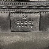 【6kd3509】グッチ ハンドバッグ 002 1075 ナイロン ブラック シルバー金具【中古】レディース