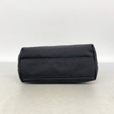 【6kd3509】グッチ ハンドバッグ 002 1075 ナイロン ブラック シルバー金具【中古】レディース