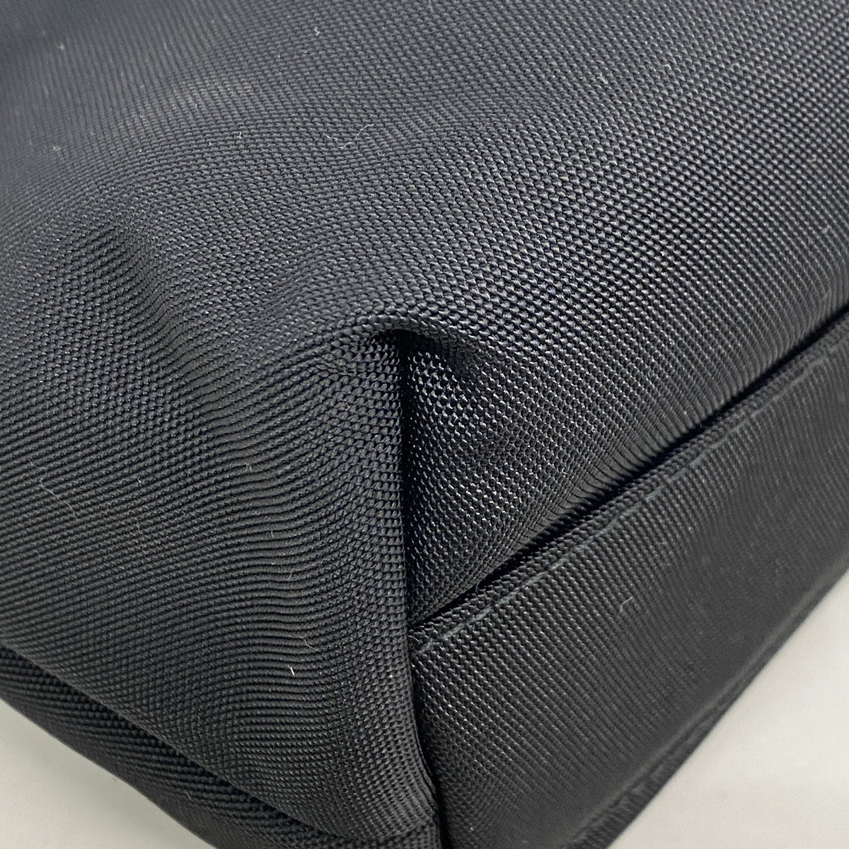 【6kd3509】グッチ ハンドバッグ 002 1075 ナイロン ブラック シルバー金具【中古】レディース