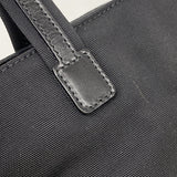 【6kd3509】グッチ ハンドバッグ 002 1075 ナイロン ブラック シルバー金具【中古】レディース